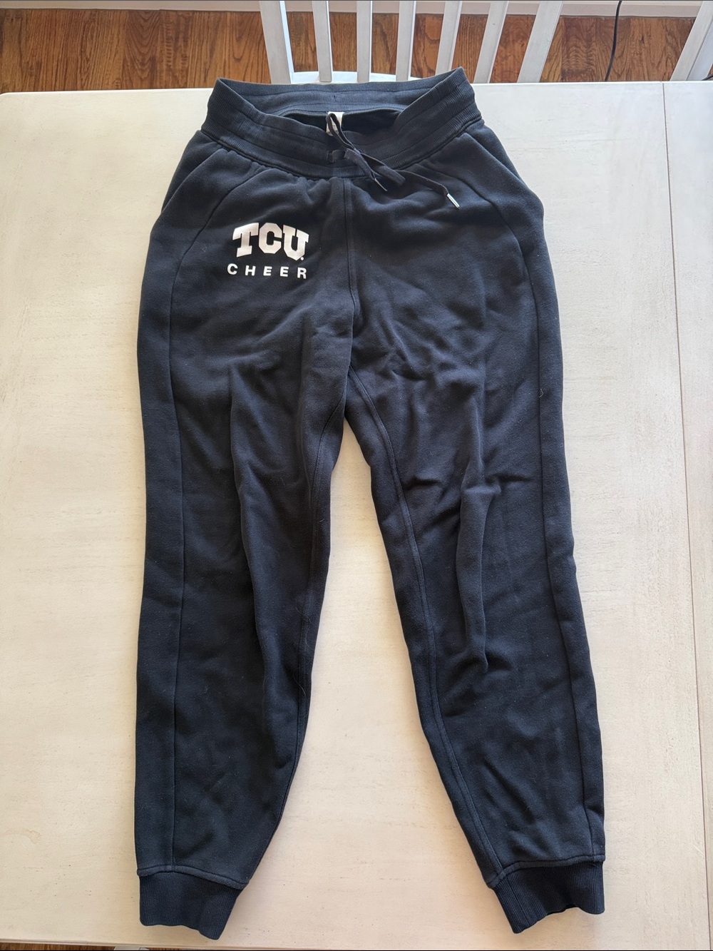lululemon athletica Black TCU Cheer Jogger Track Pants